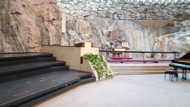 Хельсинки Церковь Темппелиаукио в скале смотреть онлайн