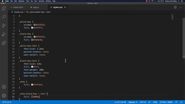 JavaScript SVG Piano | Part 9 - Build a Dynamic and Interactive SVG Piano Keyboard смотреть онлайн