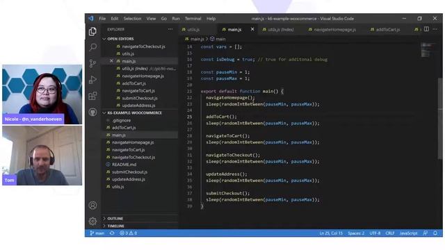 How to debug k6 load testing scripts with Tom Miseur (k6 Office Hours #25) смотреть онлайн