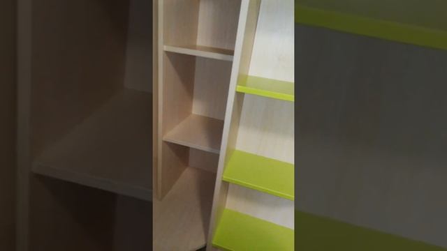 Лучшая стенка с двухъярусной кроватью в детскую комнату. смотреть онлайн
