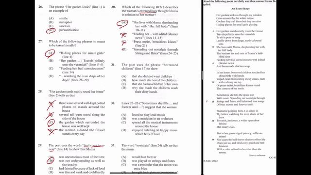 CSEC English A Paper 1 May/June 2022 || FULL PAPER || ANSWERS + EXPLANATIONS смотреть онлайн