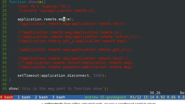 let user run javascript in jailed enviroment, avoid they destroy whole things смотреть онлайн