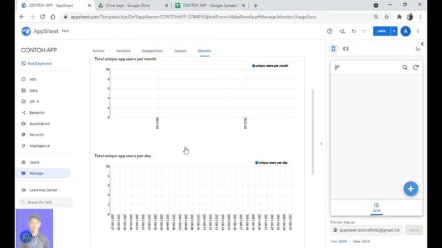 Appsheet - Cara Membuat Aplikasi Android , Web tanpa coding dengan Excel , Google Spreadsheet Bag. смотреть онлайн