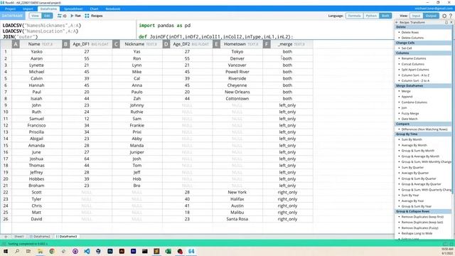 Python Pandas Merging Simplified смотреть онлайн