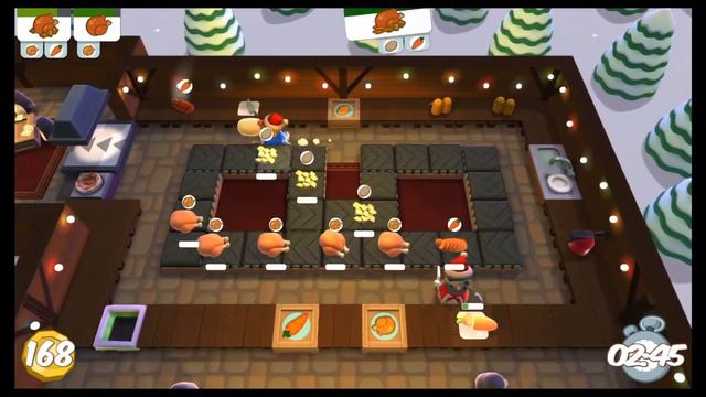 Zagrajmy W Overcooked: Gourmet Edition 2016 #7 Misja 1-6 DODATEK The Festive Seasoning смотреть онлайн