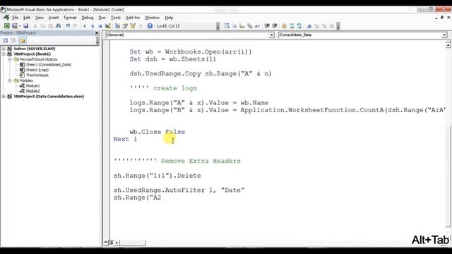Data Consolidation And Formatting (Part-2)