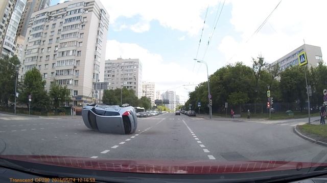 Rollover Car Accident Moscow