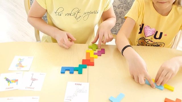 Развивающие игры для детей  Тетрис настольная игра  Головоломка Тетрисдети тетрис умныедети