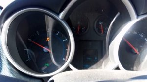 Дёргается при разгоне и горит датчик esp Chevrolet Cruze 1.8