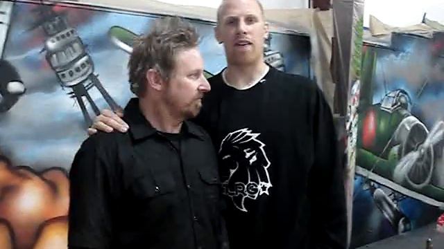 Mural for NBA player Chris Kaman 2 смотреть онлайн