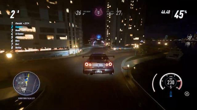 NFS HEAT | ULTRA SHARP - Nissan Skyline GT-R R34 смотреть онлайн