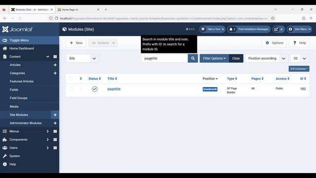 Hoperaiser - Pagetitle - Joomla 4.4.0 - SP Page Builder Lite 5.1.5 - Helix Ultimate 2.0.15 смотреть онлайн
