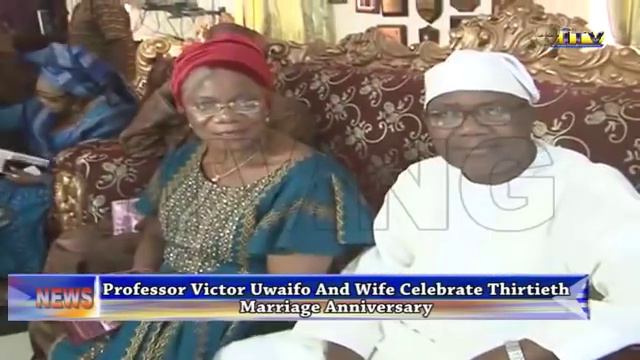 Victor Uwaifo and wife celebrate 30th marriage anniversary смотреть онлайн