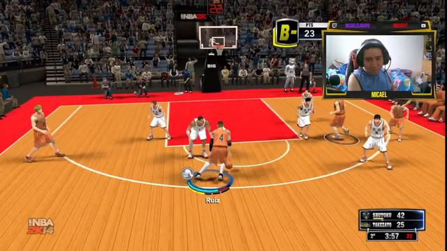 Payaseando con el mod de Kuroko NBA2K14 смотреть онлайн