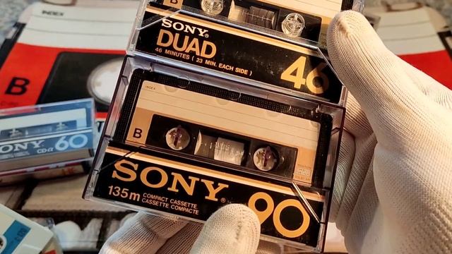 Коллекция аудиокассет (Первые Sony, Agfa) Часть 2
