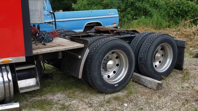 R.I.P KENWORTH W900. Сосед разбил свой последний трак. смотреть онлайн