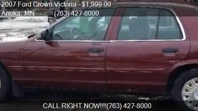2007 Ford Crown Victoria Base 4dr Sedan for sale in Anoka, M смотреть онлайн