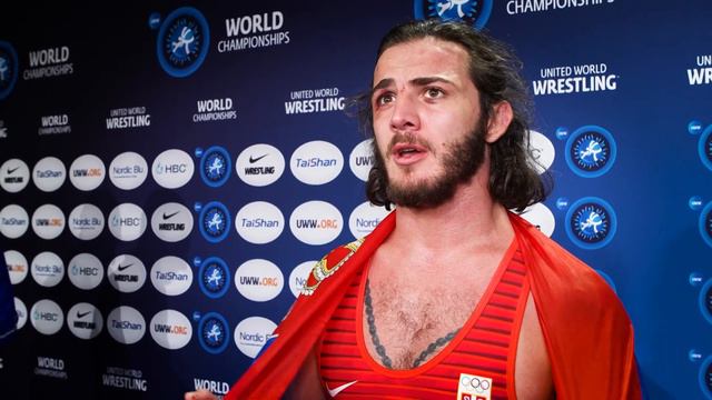 Zurabi DATUNASHVILI (SRB) wins 87kg gold medal for Serbia at #WrestleOslo смотреть онлайн