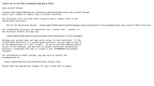 Error installing Django (2 Solutions!!) смотреть онлайн