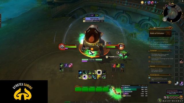 HALLS of INFUSION - Dragonflight Dungeon Tank Guide for Beginners смотреть онлайн