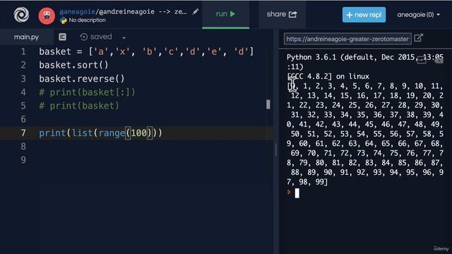 *New* Free Python Full course 2023 - Common List Patterns in Python смотреть онлайн