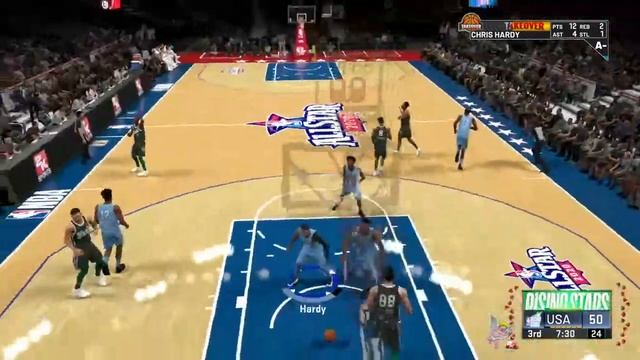NBA 2K20 MyCareer- Rising Stars Challenge 2020: USA vs. The World смотреть онлайн