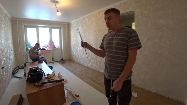 И снова пвх плитка на пол! Какой у нас пылесос?!Сравнили клей для кварцвинила! смотреть онлайн