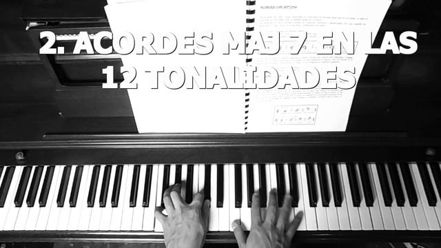 2. ACORDE Maj7 ARMONIA JAZZ PIANO смотреть онлайн