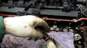 Замена маслосъемных колпачков на бмв е34 м50