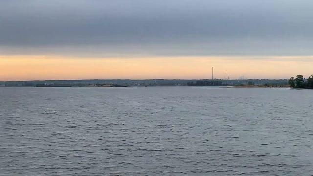 Порт Казань - закат и радуга над Татарстаном смотреть онлайн