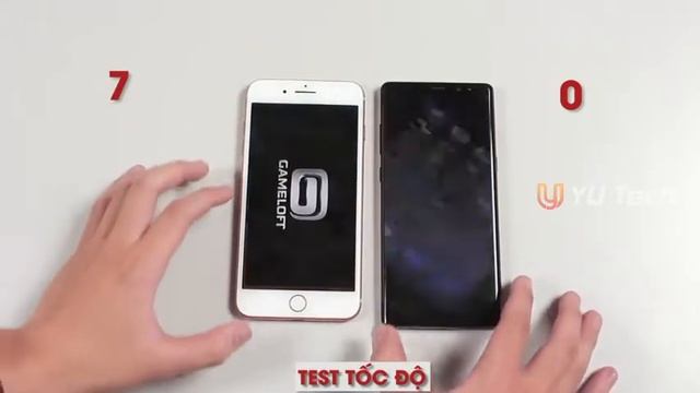 SPEEDTEST iPhone 8 Plus vs Galaxy Note 8: Apple A11 Bionic vs Exynos 8895 смотреть онлайн