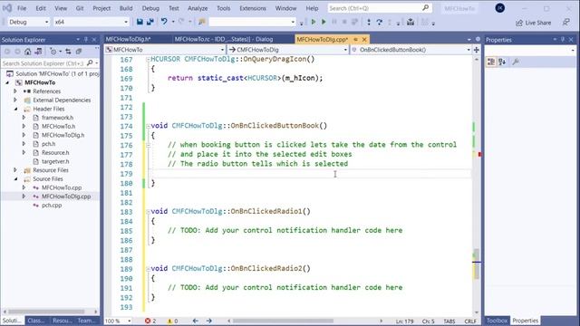 MFC C++ How-To : Using a Date Time Picker Control Video 8 | MFC Basics смотреть онлайн