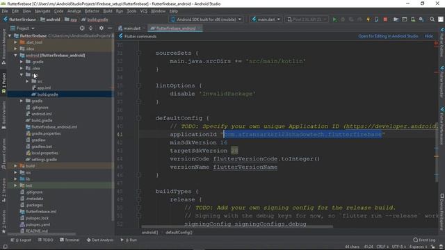 2. How to add Firebase in your flutter project | flutter bangla tutorial смотреть онлайн