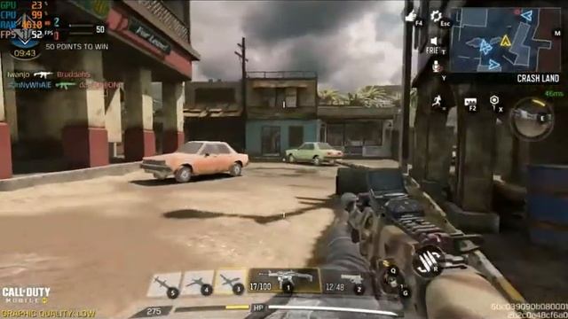 Call of Duty : Mobile-Core 2 Quad Q6600-AMD Radeon HD 7750 смотреть онлайн