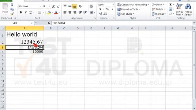 Apply the following formatting to the active worksheet: Cell A1: Font: Arial, Size: 22,
Cell... смотреть онлайн
