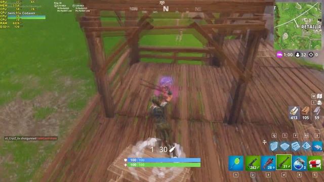 FORTNITE NEW MAP | GTX 1060 + INTEL CORE i5-7400 | 1080p PRO/NINJA SETTINGS | BENCHMARK смотреть онлайн