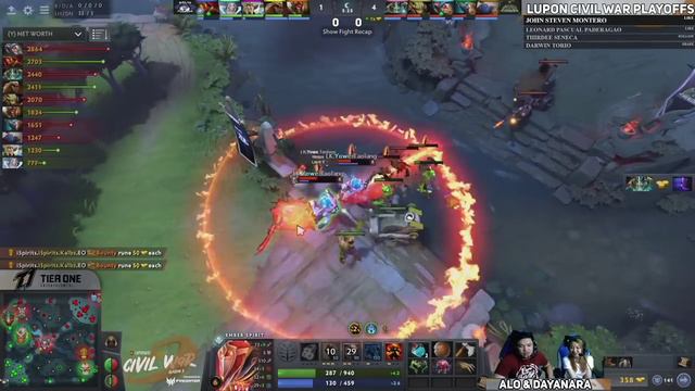 Idle Spirits vs Solid Pushers Game 1 (Bo3) Lupon Civil War Upper Bracket Finals смотреть онлайн