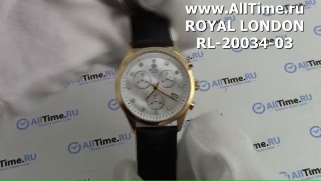 Обзор. Женские наручные часы Royal London RL-20034-03 смотреть онлайн
