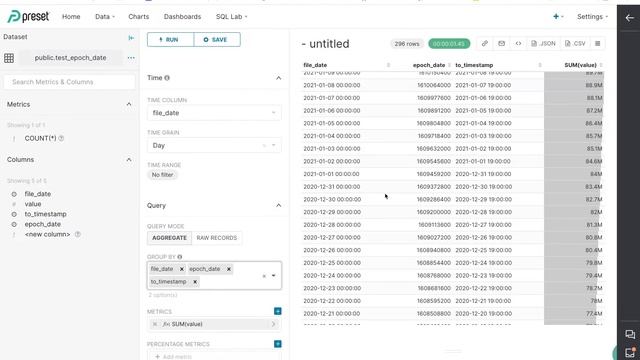 Apache Superset / Preset : Time Column and Filters смотреть онлайн