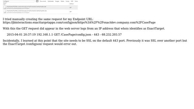 Salesforce: ExactTarget not requesting config.json for custom Journey Builder Platform Activity смотреть онлайн