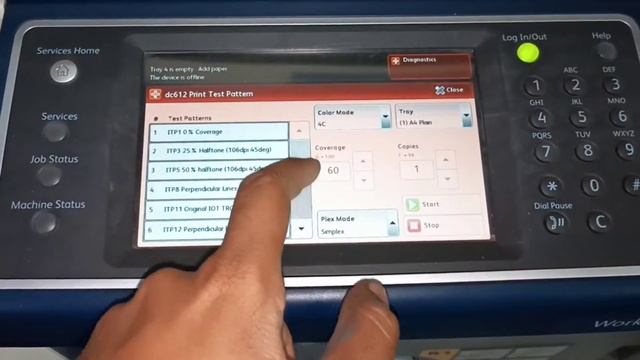 Xerox 5945-5955 How To Run Toner Bottle Manually || Xerox WorkCentre 5955 Toner || 006r01604