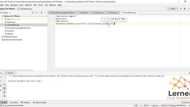 Checkbutton reading the Checked or Unchecked value in Tkinter - Python | Tkinter GUI Checkbox смотреть онлайн