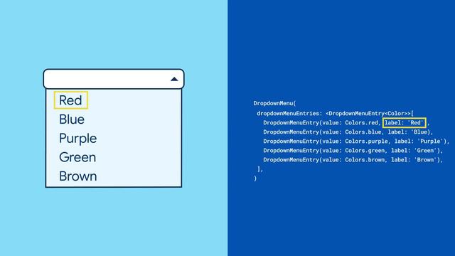 DropdownMenu (Widget Of The Week)