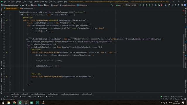 Poblar spinner dinámicamente con firebase 2020. смотреть онлайн