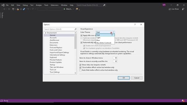 2.3 Visual Studio Theme смотреть онлайн