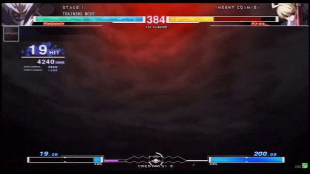 UNDER NIGHT In-BIRTH EXE LATE - Waldstein Combos Ver2.02 Part 2 смотреть онлайн