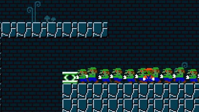 Luigi Odyssey And 9999 Tiny Luigi March Madness | Game Animation