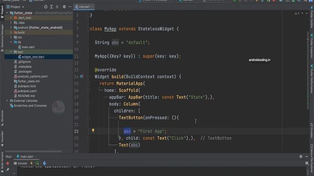 Flutter : Stateless Widget Vs Stateful Widget | Easy to learn | amplifyabhi смотреть онлайн