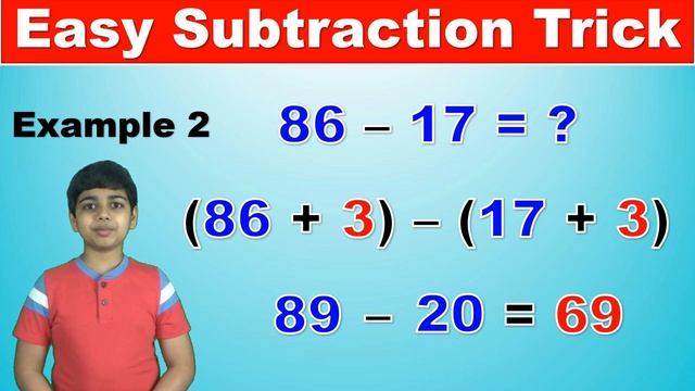 Easy Subtraction Trick | Easy and fast way to learn | Math Tips and Tricks смотреть онлайн
