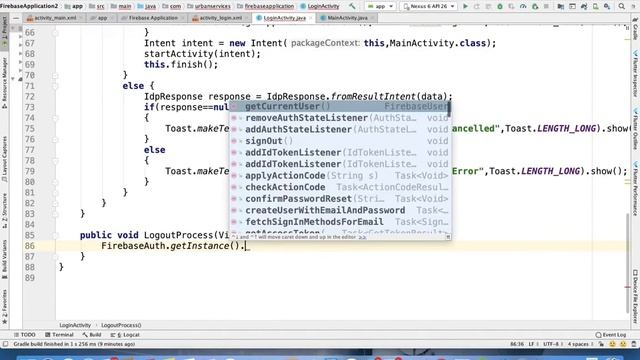 Firebase AuthUI on Android Studio-Part-2 смотреть онлайн